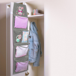 Кармашки для детского сада на липучке. Зайка