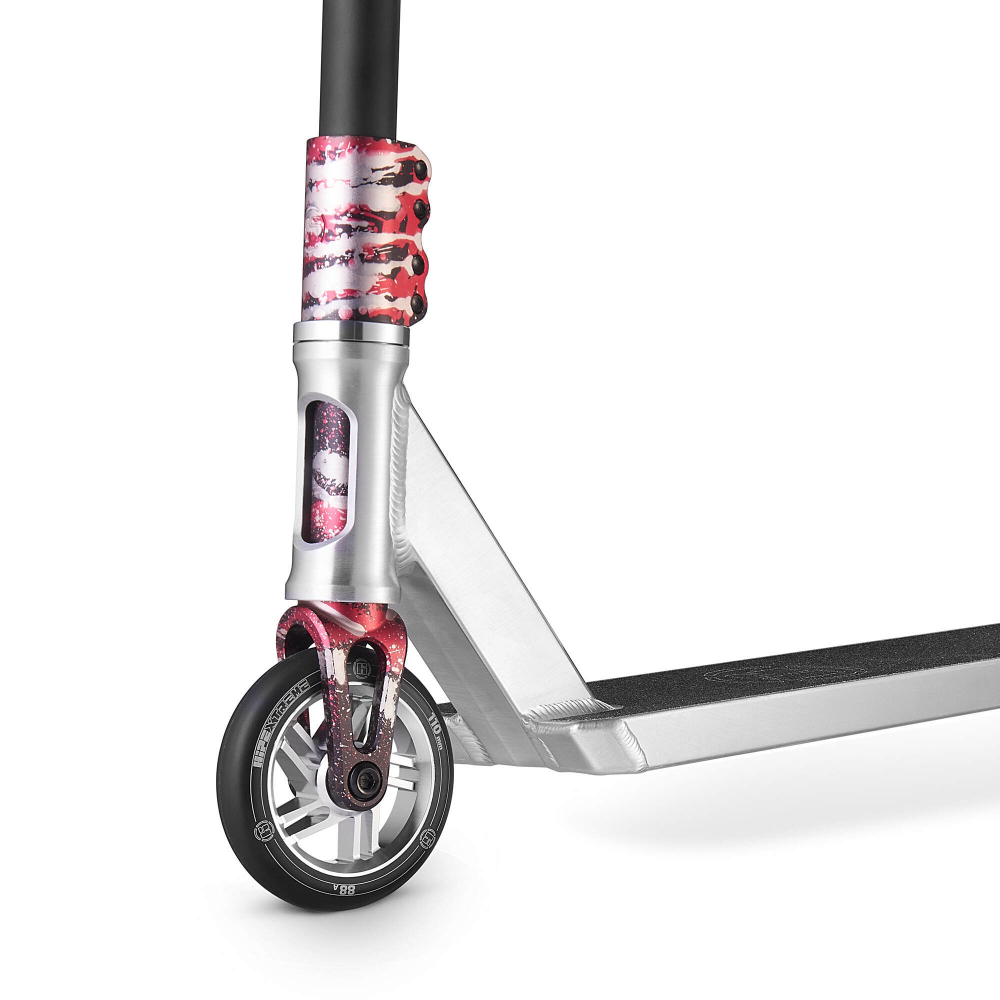 Самокат HIPExtreme H5, серебро/красный