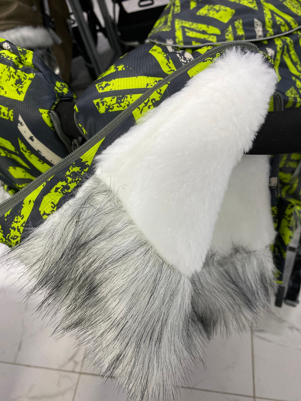 Коляска комбинированная «Ника Детям 7-8SK» лимонный (арт. НД7-8SК/4)