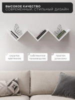 Полка настенная навесная