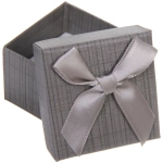 Коробка подарочная «Wish» 5*5*3,5 см, Серый