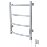Полотенцесушитель MIXLINE CAPELLA  60х50 (таймер, 201 Вт, 4 перекладины) электрический БЕЛЫЙ