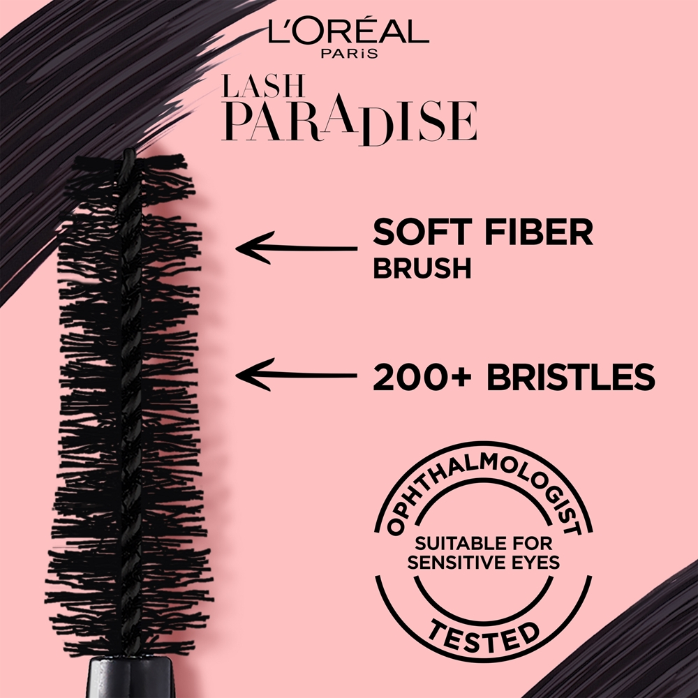 L’Oreal Paris Lash Paradise - Тушь для ресниц, удлиняющая и увеличивающая объем Intense Black, 6 ml