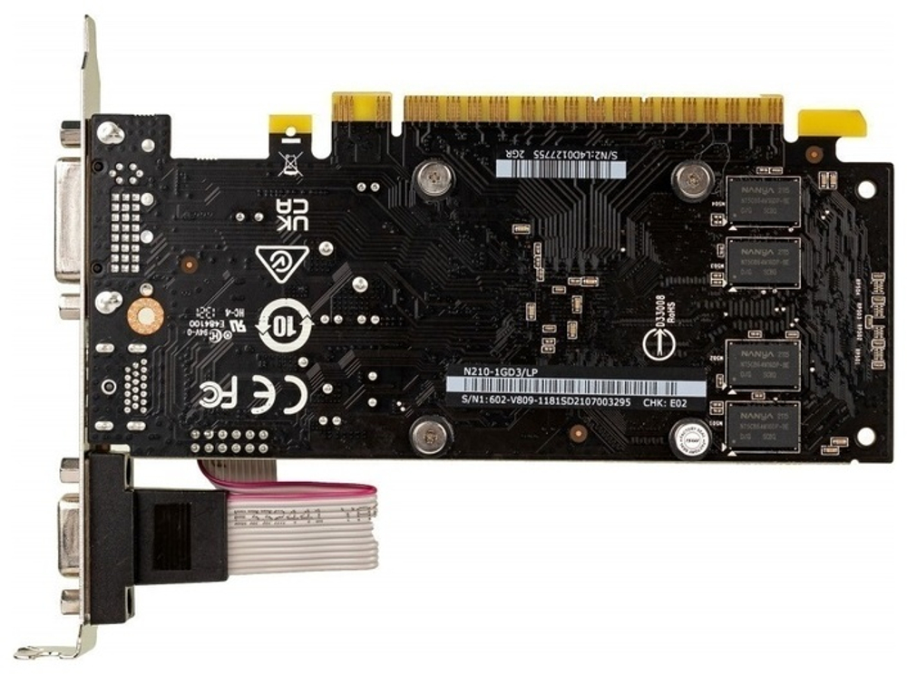 Видеокарта MSI GeForce 210 LP N210-1GD3/LP 1GB