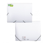 Папка на резинке Alingar, A4, 240х330х33 мм, 600 мкм, ассорти,текстура диагональ , "Caviar"