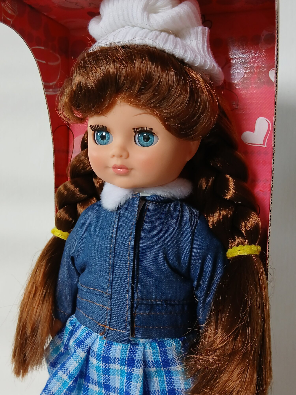 Кукла Весна "Маргарита 14" озвученная, закрывает глаза, высота 35 см, с аксессуарами, пластик, текстиль, арт. В3055/0