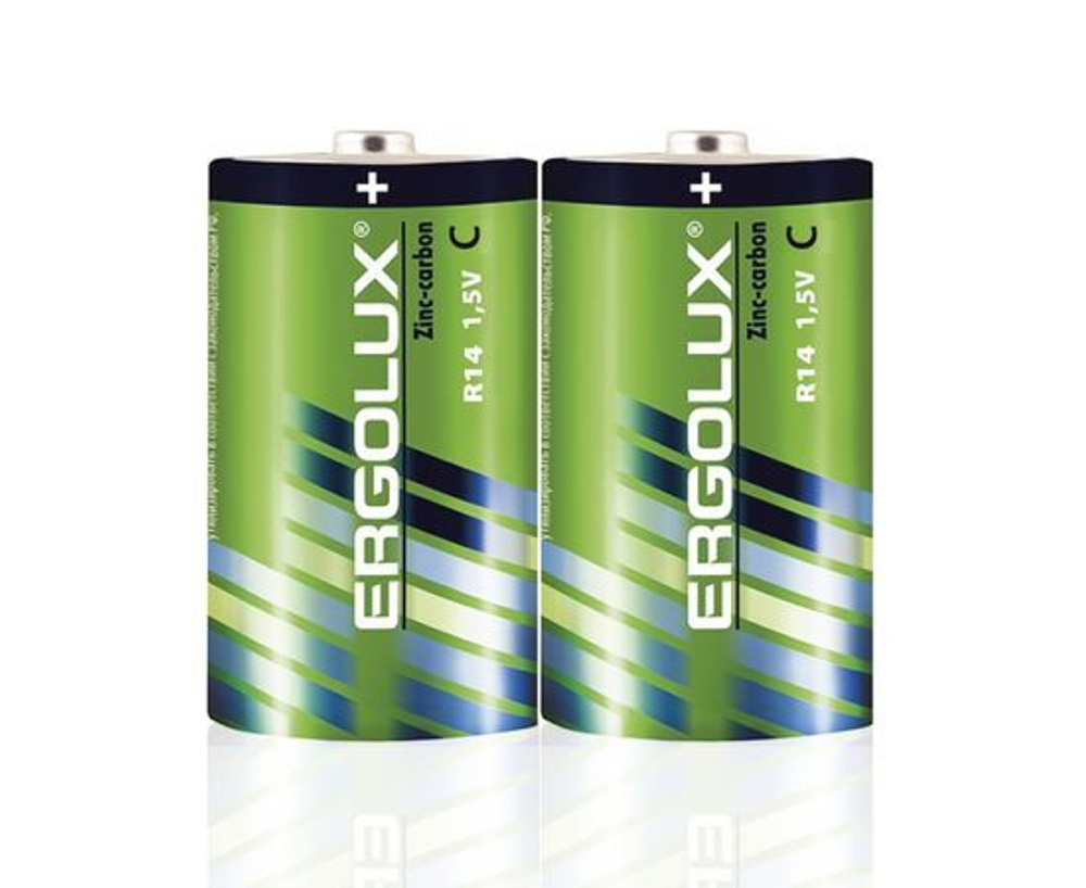 Элемент питания Ergolux R14/343 SR2