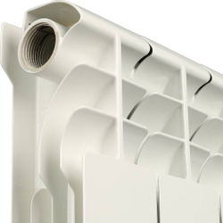 ROMMER AL500-80-80-100 10 секции радиатор алюминиевый (RAL9016)