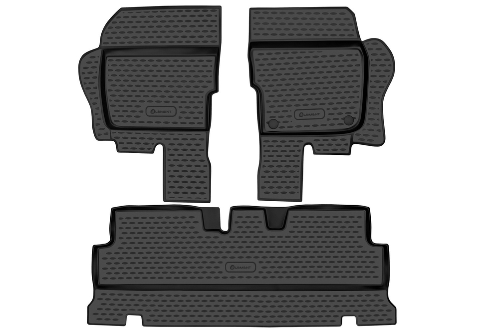 Коврики в салон для УАЗ Hunter 2003-, 3 шт. (полиуретан) NLC.54.06.210K