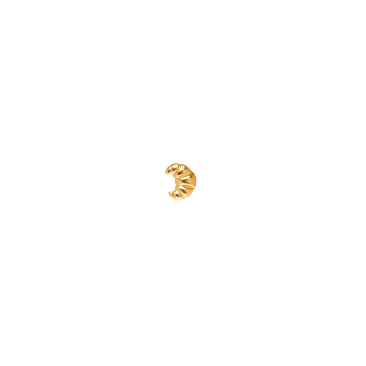 Лабрет Croissant Stud Earring - Gold