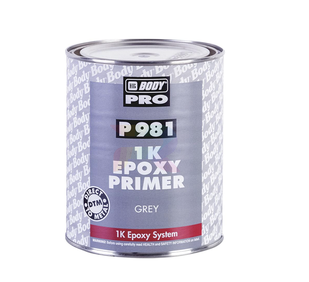 BODY 981 1К Грунт антикоррозийный эпоксидный (1л) серый