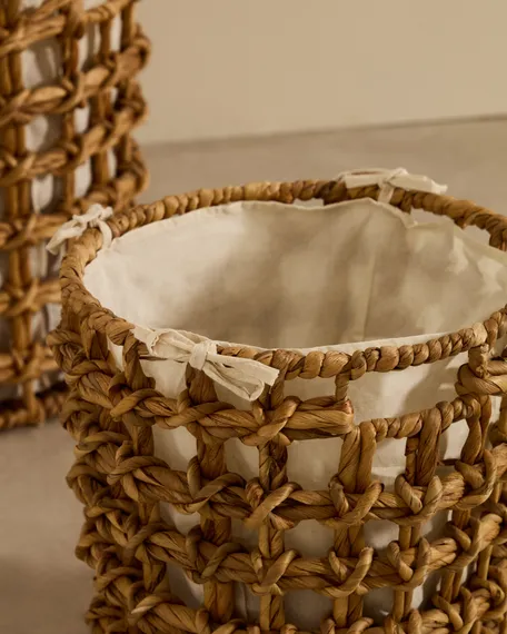 Набор из 2 корзин Dena из натурального волокна Ø30 и Ø38 см