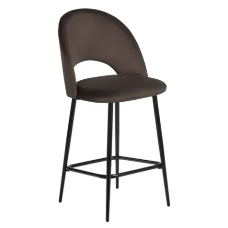 Стул полубарный Bradex Home Leo кофейный