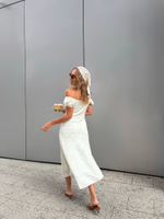 Платье Country girl молочный