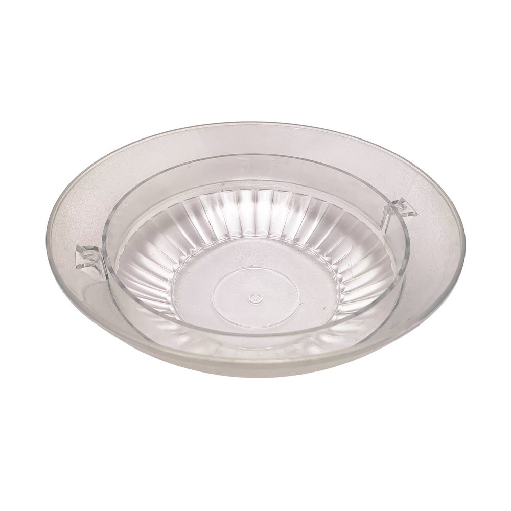 Настенно-потолочный влагозащищённый негорючий светильник с рассеивателем из поликарбоната под патрон Е 27, IP54, 60 Вт