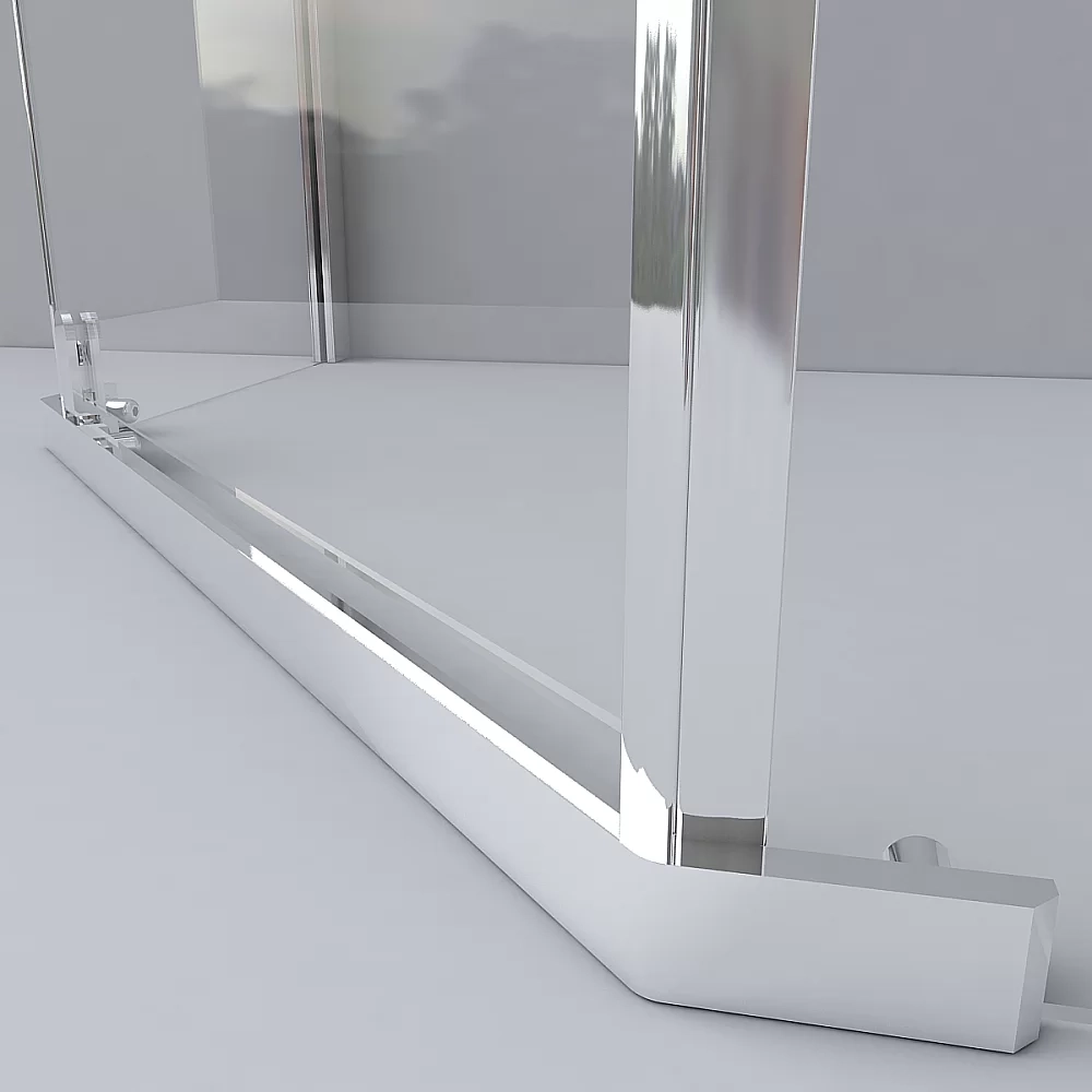 Душевой уголок Vincea Stresa VSP-1S100CLGM 100x100 стекло прозрачное/профиль вороненая сталь