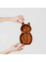 Деревянная менажница из кедра