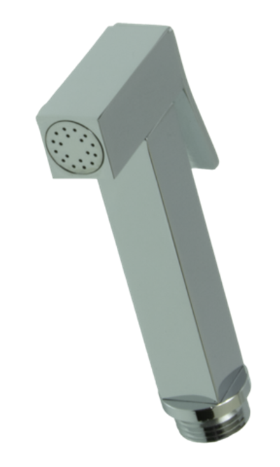 2040 Лейка металл. для биде КВАДРАТ (ХРОМ) GANZER (100/1шт)