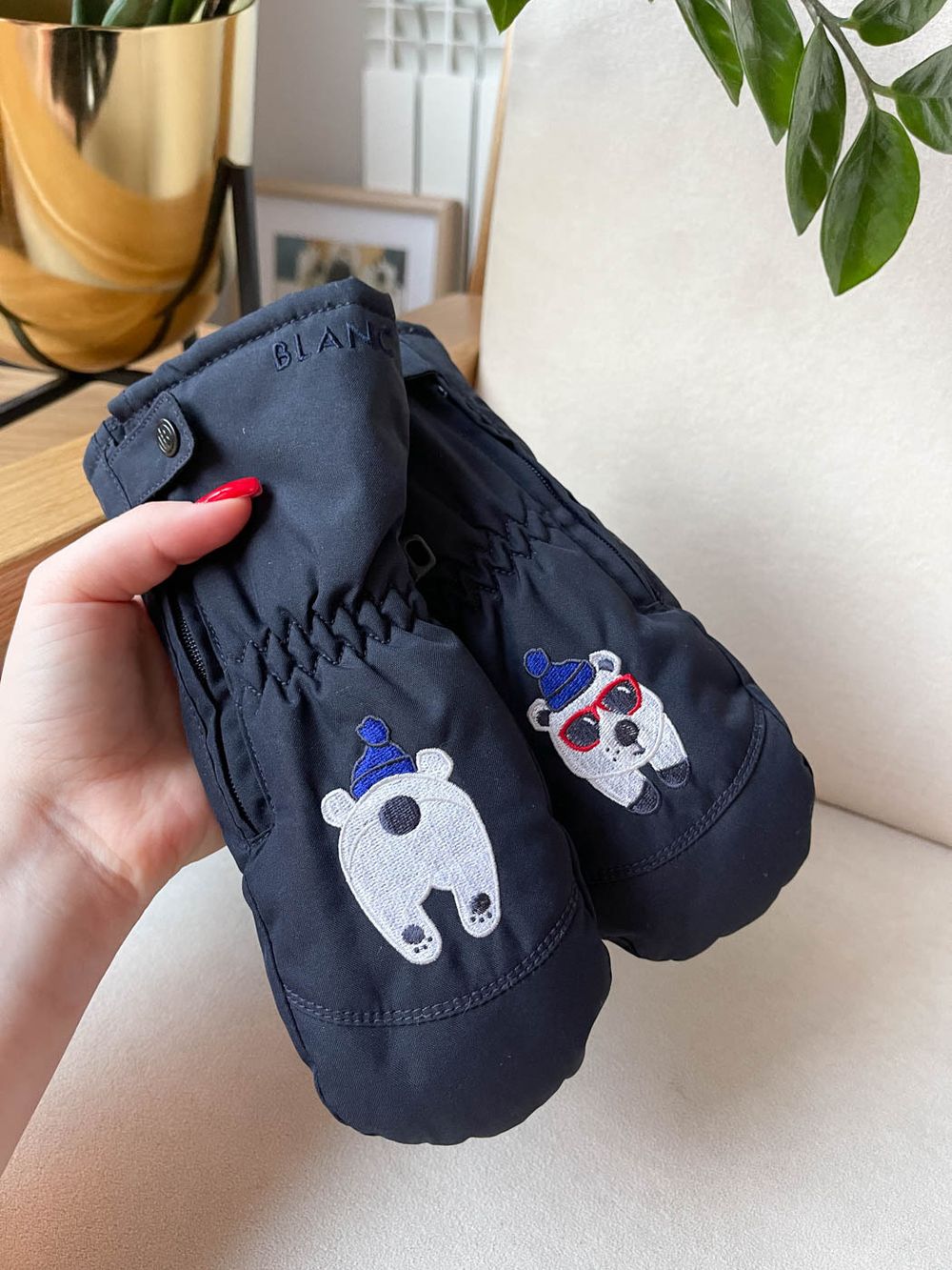 Варежки Poivre Blanc