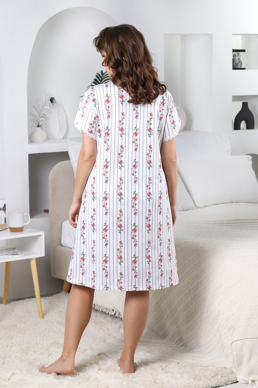 Ночная сорочка Нэнси-1 Виотекс КРАСНЫЙ