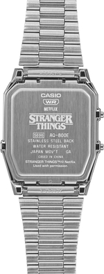 Лимитированные наручные часы Casio x Stranger Things Vintage AQ-800EST-1A