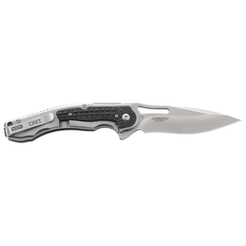 Складной нож CRKT 5480 Carnufex c клинком из стали 8Cr13MoV, рукоять G10 / Stainless Steel