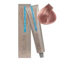 Стойкая крем-краска для волос Оттенок 9.26 Очень светлый блондин фиолетово-красный 3DeLuXe 100мл