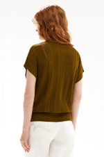 23585 Джемпер женский (оливковый)