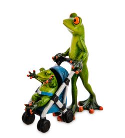 GAEM Art MN-165/1 Фигурка «Лягушки - папа с малышом»