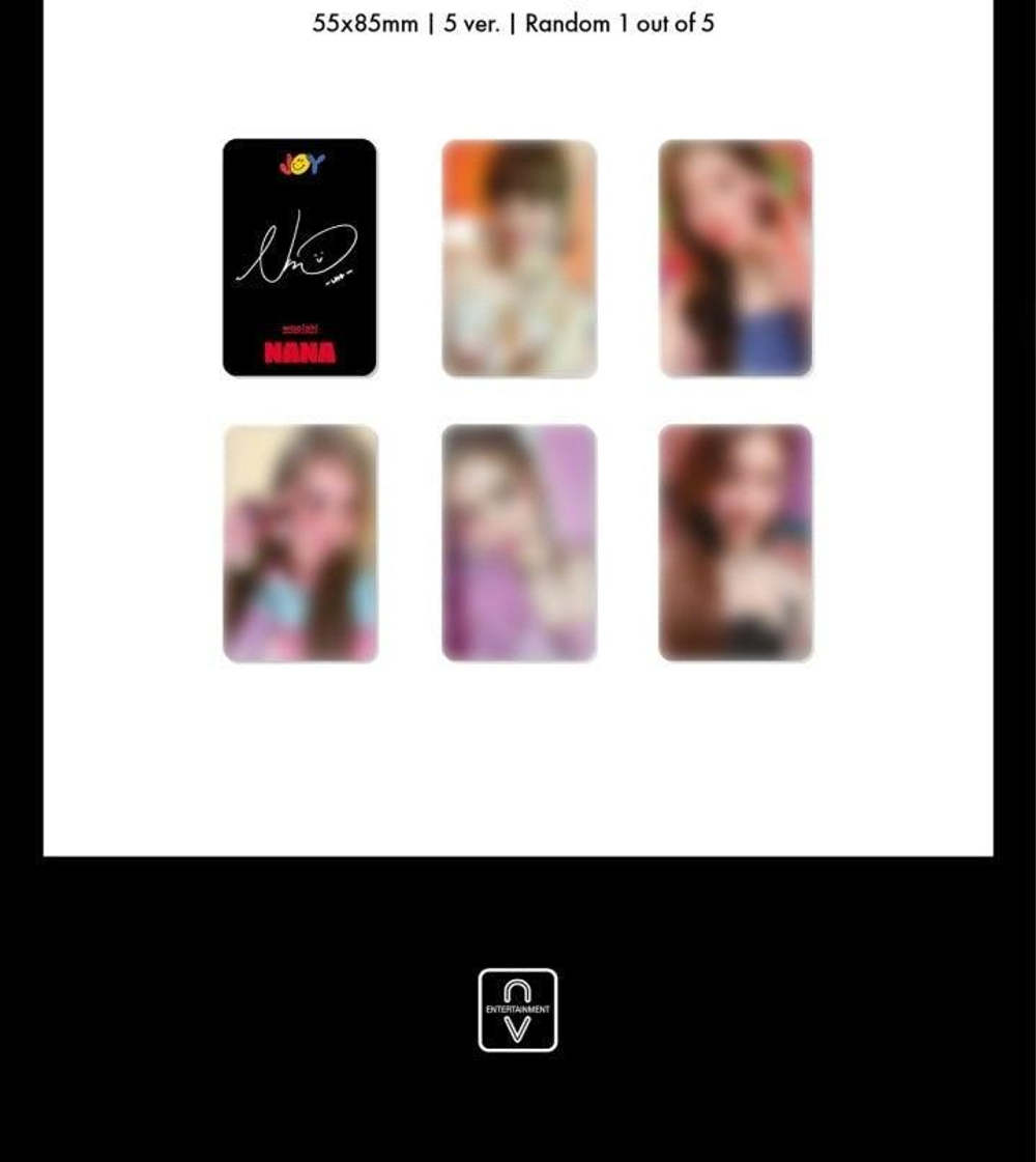 Альбом woo!ah! - JOY 1st Mini Album LIMITED Jewel Case 5 Version SET