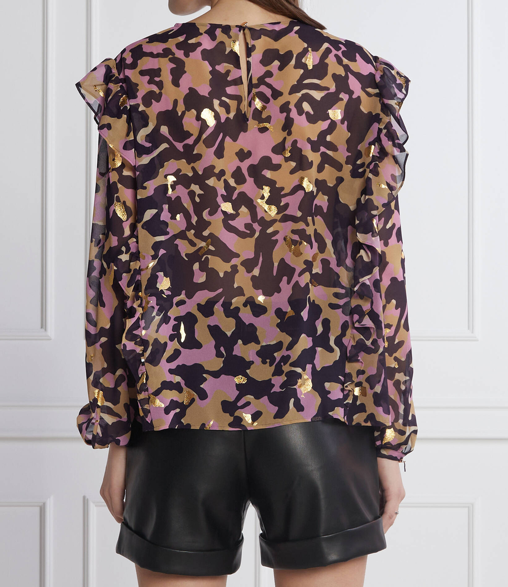 блузка c_inza BOSS BLACK - разноцветная(50483502)