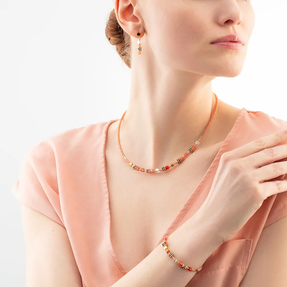 Колье Coeur de Lion Orange 4565/10-0200