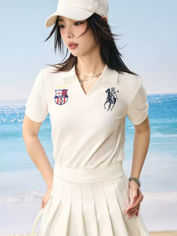 Женская рубашка-поло HARSHandCRUEL WMNS Crop Polo Shirt