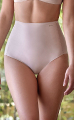 Утяжка с высокой линией талии Skin Shape Cotton (Размер: M) (Цвет: телесный)