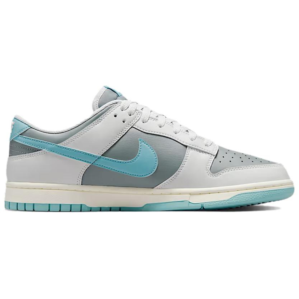 Nike Dunk Slip Resistant Abrasion Resistant Low top Skateboard Shoes Men's Blue Gray