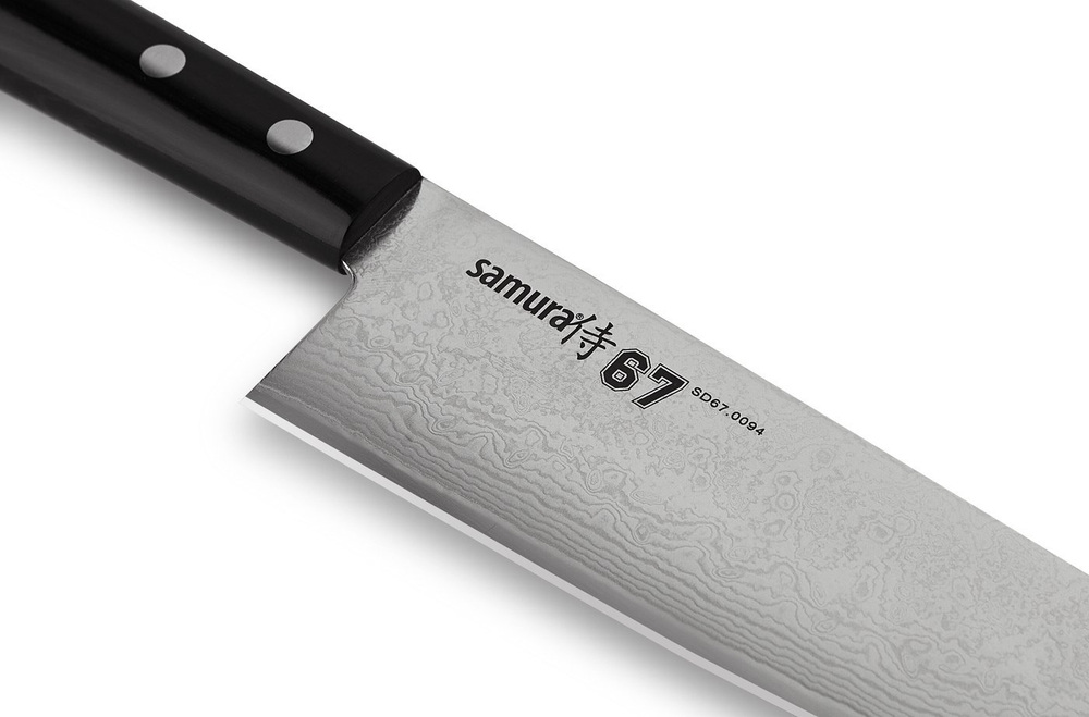 Нож кухонный Сантоку 17.5см Samura 67 Damascus SD67-0094/17