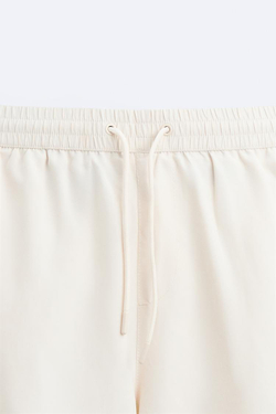 ZARA ДЛИННЫЕ ПЛАВКИ, ЭКРЮ