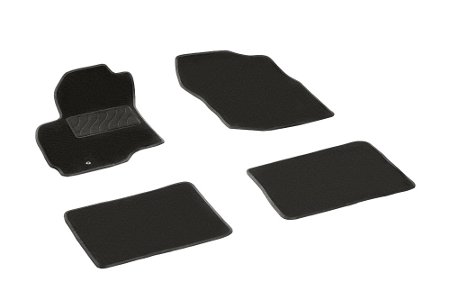 Ворсовые коврики LUX для Mitsubishi Lancer IX 2003-2007, Seintex.83167