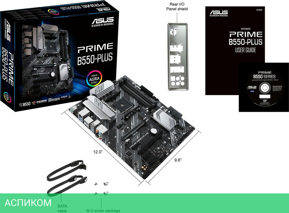Материнская плата ASUS Prime B550-Plus DDR4