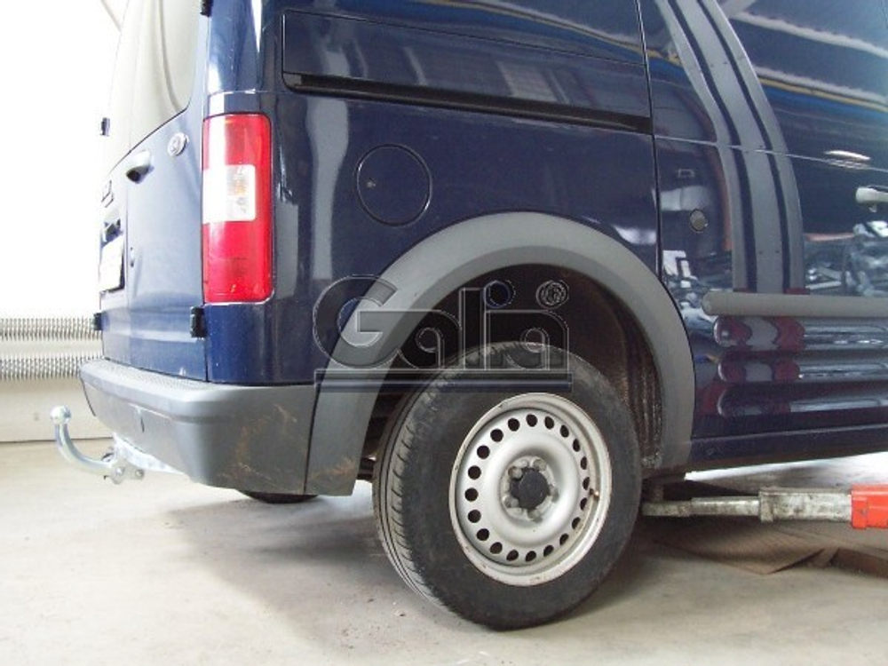 Фаркоп оцинкованный Galia F083A для Ford Tourneo Connect 2002-2014, Transit Connect 2002-2014(паспорт и сертификат в комплекте)(без электрики)