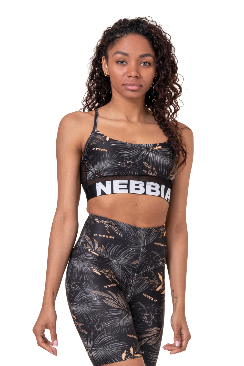 Топ EARTH POWERED SPORTS BRA 565 VOLCANIC BLACK