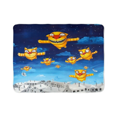 Плед "Вечерний полет"