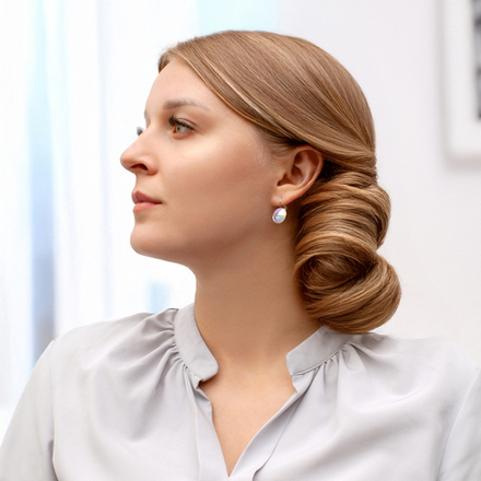 Серьги Fiore Luna AB A1903.25 BW/S