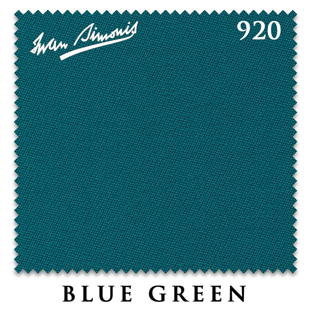 Сукно "Iwan Simonis 920" 195см Blue Green
