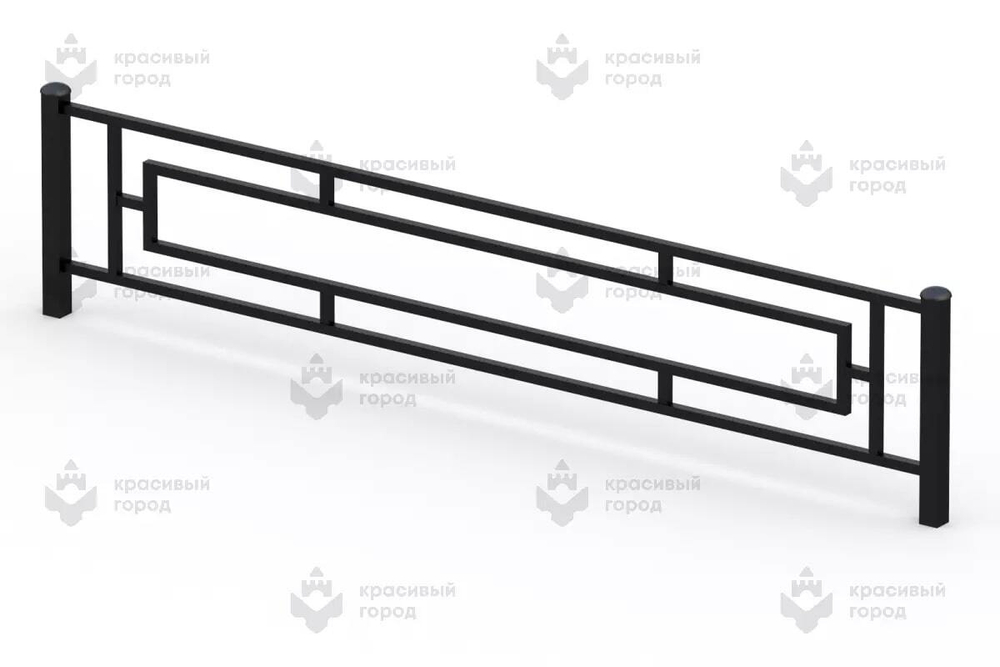 Ограждение металлическое