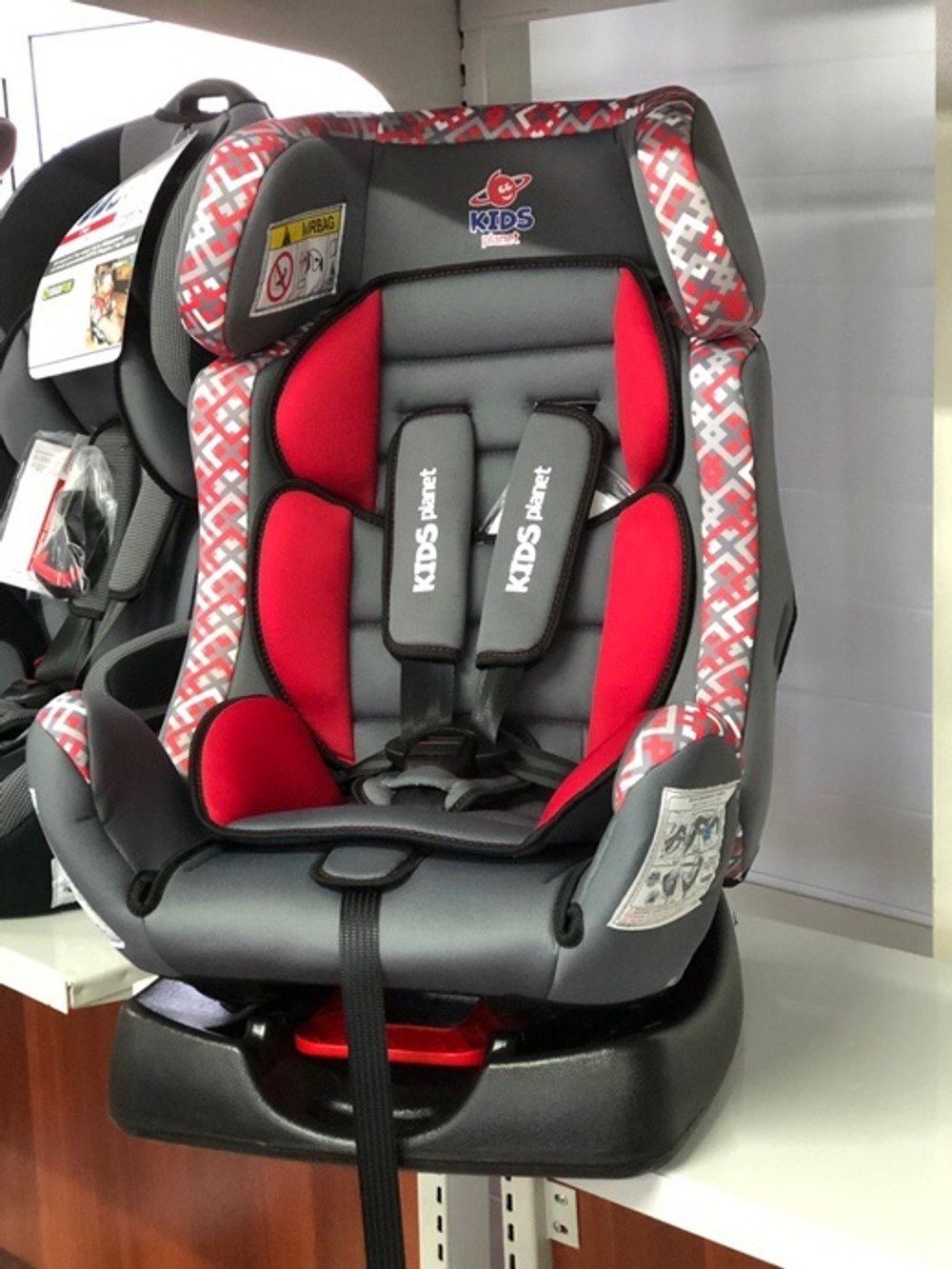 ДУУ KIDS PLANET-SIGER Galactic, красная клетка  0-25 кг