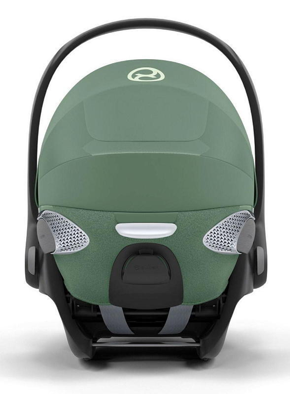 Коляска 3 в 1 Cybex Priam IV Chrome Brown complete и автокресло Cloud T i-Size Leaf Green Plus Mirage Grey