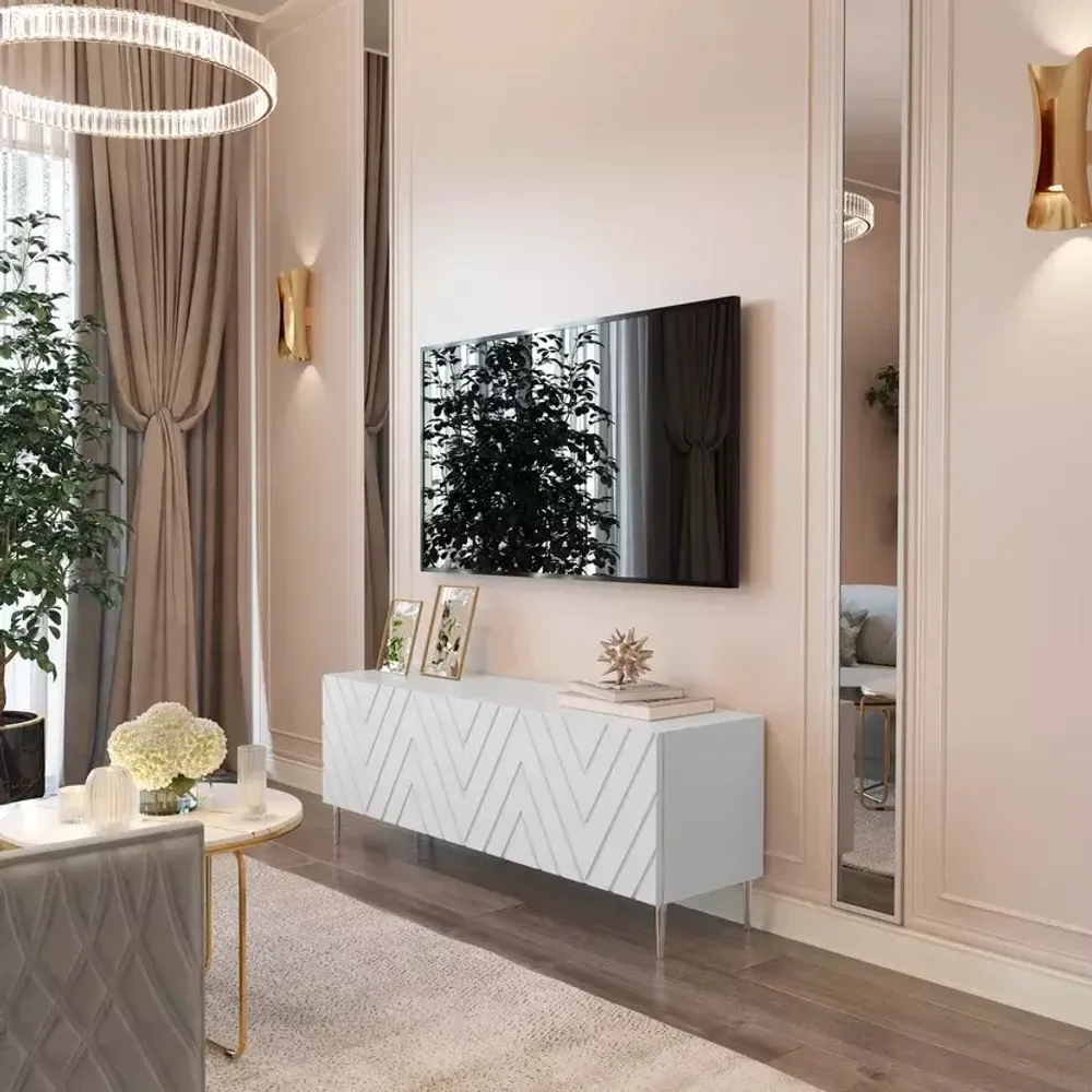 Тумба-ТВ "Канди", (Белый)