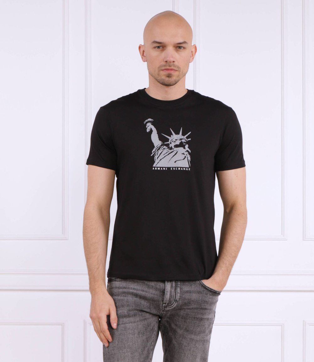 футболка Armani Exchange - черный(3RZTAC ZJA5Z)