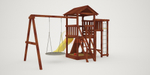 Детский игровой комплекс с качелями гнездо 100 см "Мастер" - 3 (окрашен)